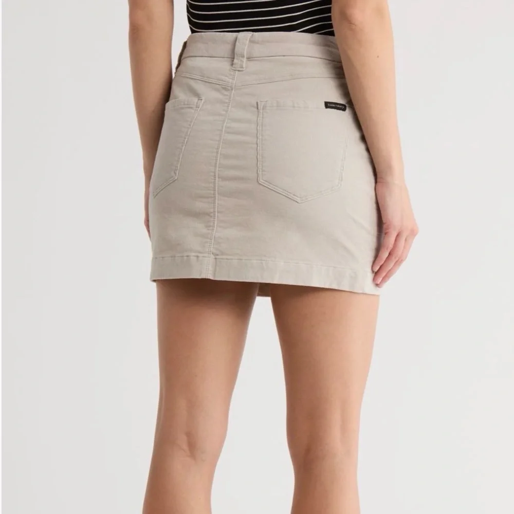 Sanctuary Gold Coast Women's Mini Skirt in Light Tan - Picture 2 of 5